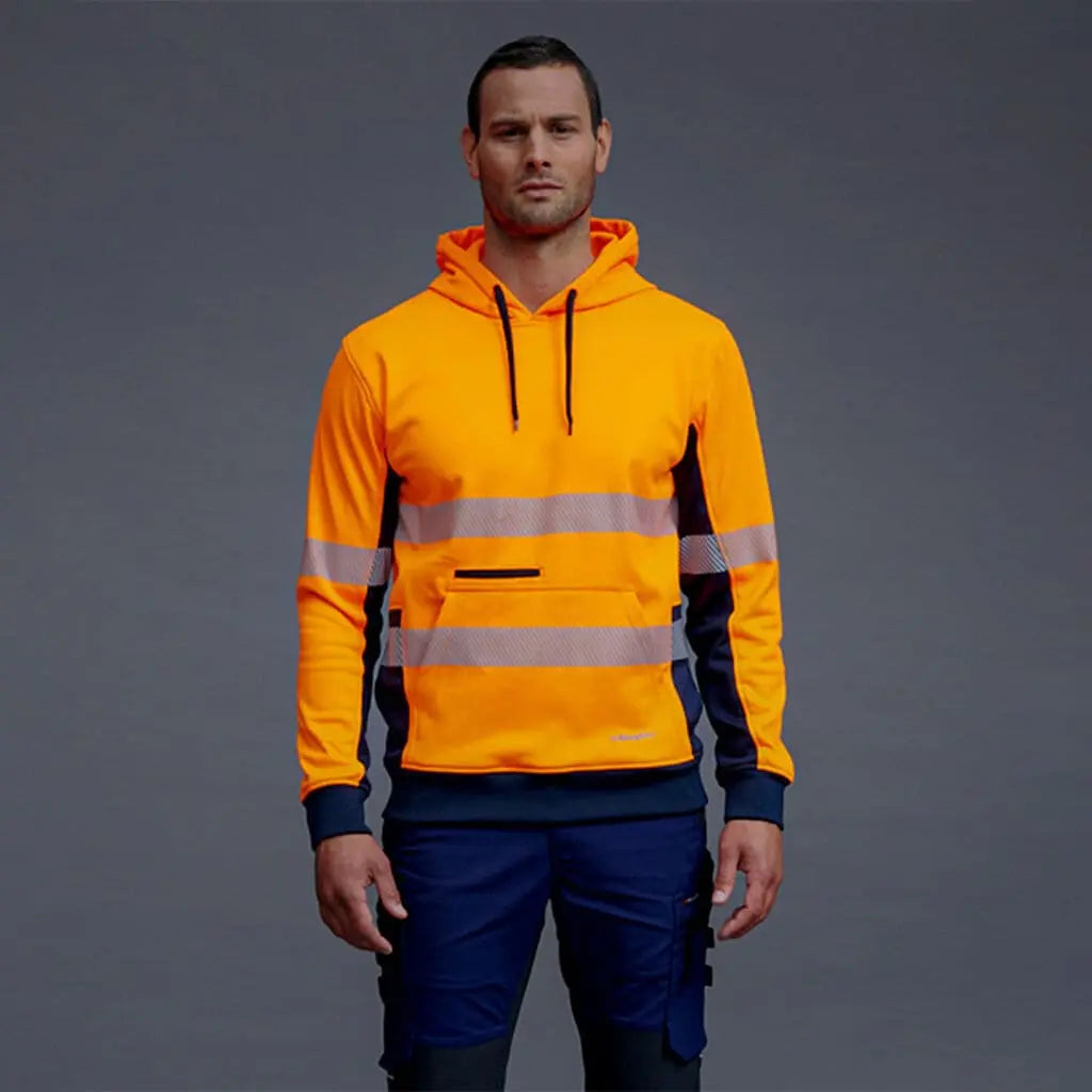 KingGee Hi Vis Reflective Pull Over Hoodie K55054 - City Workwear